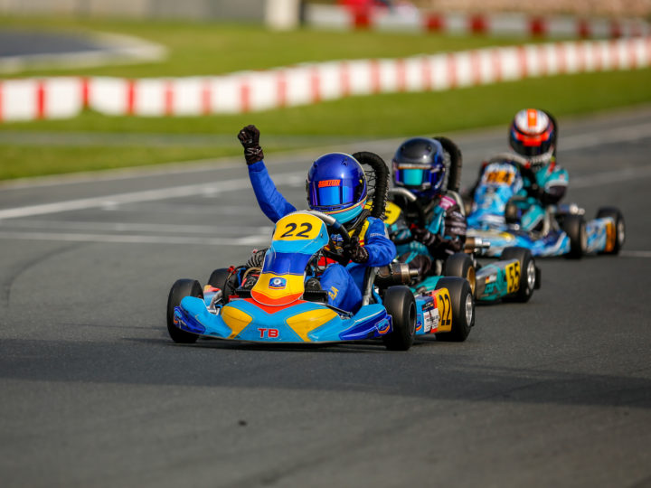 ADAC Kart Masters-Meisterschaftsführung für TB Racing Team