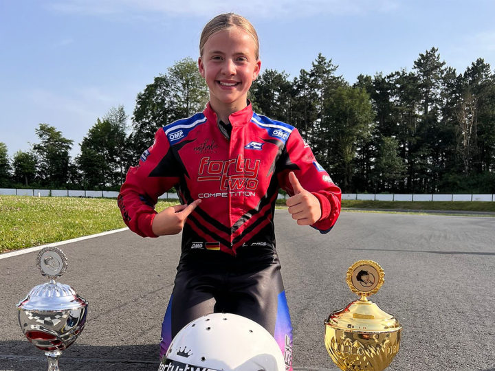 Lina Greif gewinnt ADAC Kart Youngster Cup in Fulda