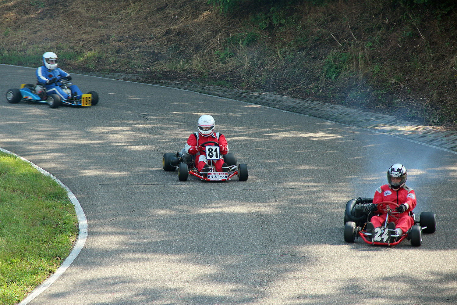 Die Klassik Kartsportler im badischen Liedolsheim