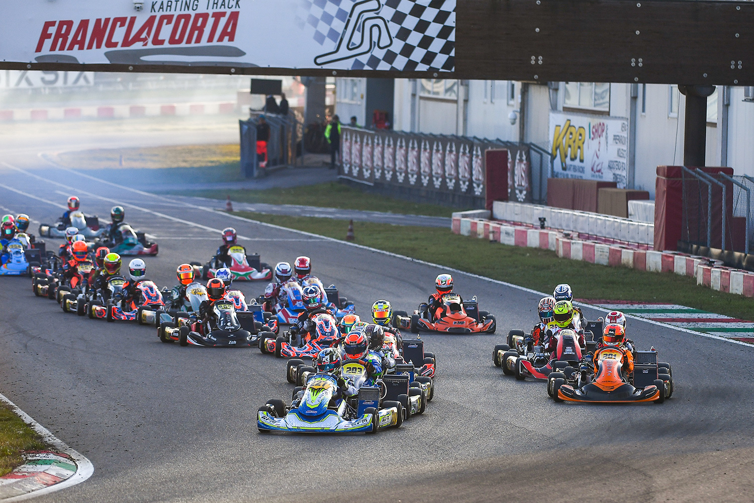 Halbfinale der WSK Super Masters Series in Franciacorta